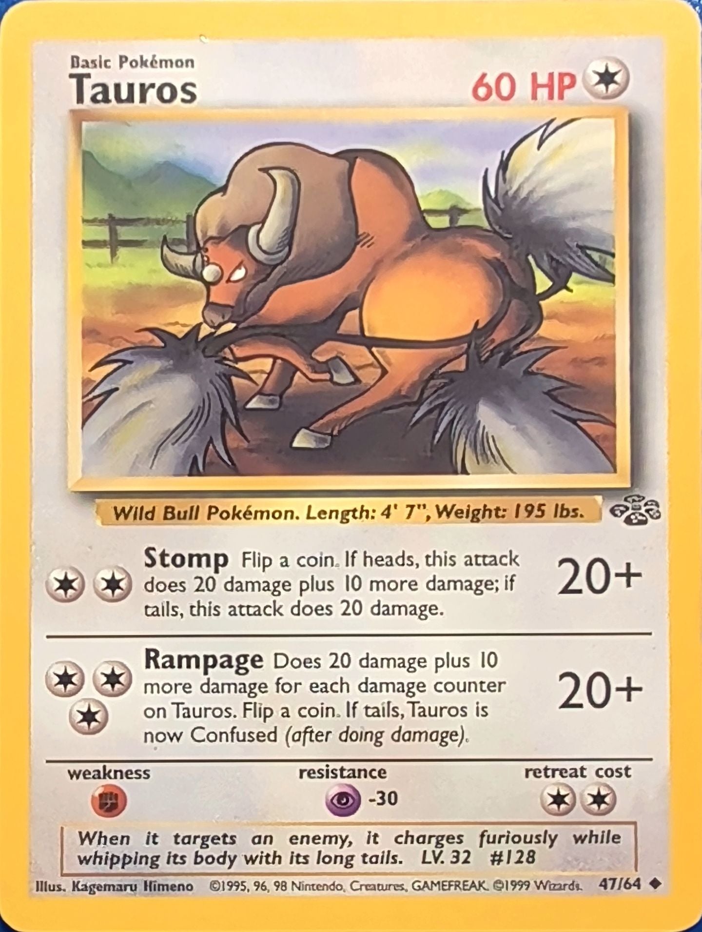 Tauros Uncommon Jungle 47/64 MP