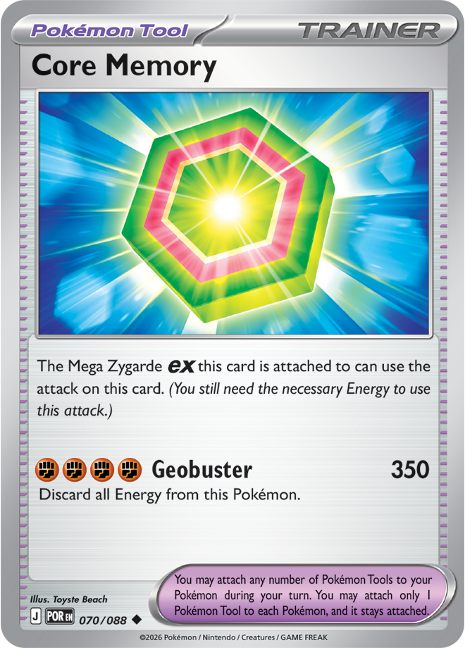 Pokémon trading card featuring a colorful energy symbol and text.