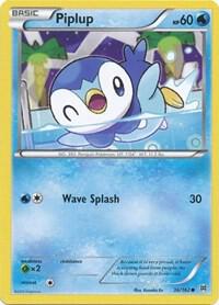 Piplup Common XY - BREAKthrough 36/162 MP (Back)