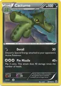 Cacturne Uncommon XY - BREAKthrough 88/162 MP (Back)