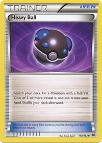 Heavy Ball Uncommon XY - BREAKthrough 140/162 MP (Back)