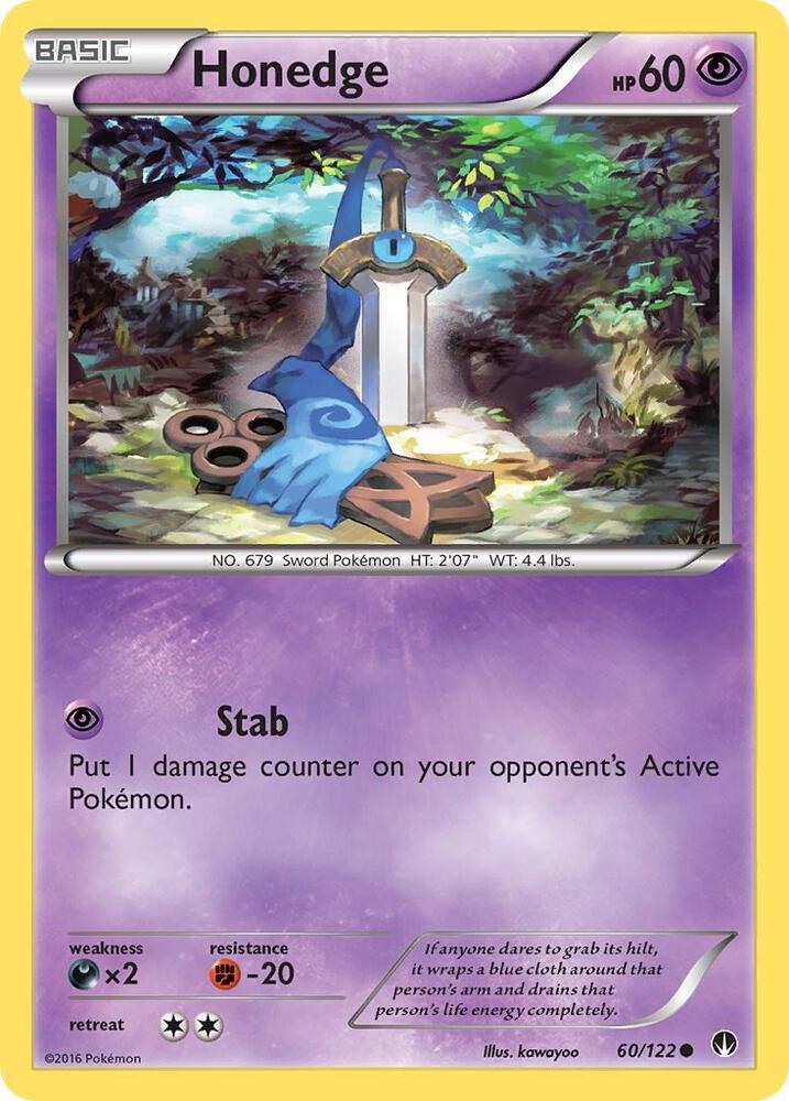 Honedge Common XY - BREAKpoint 60/122 MP (Back)