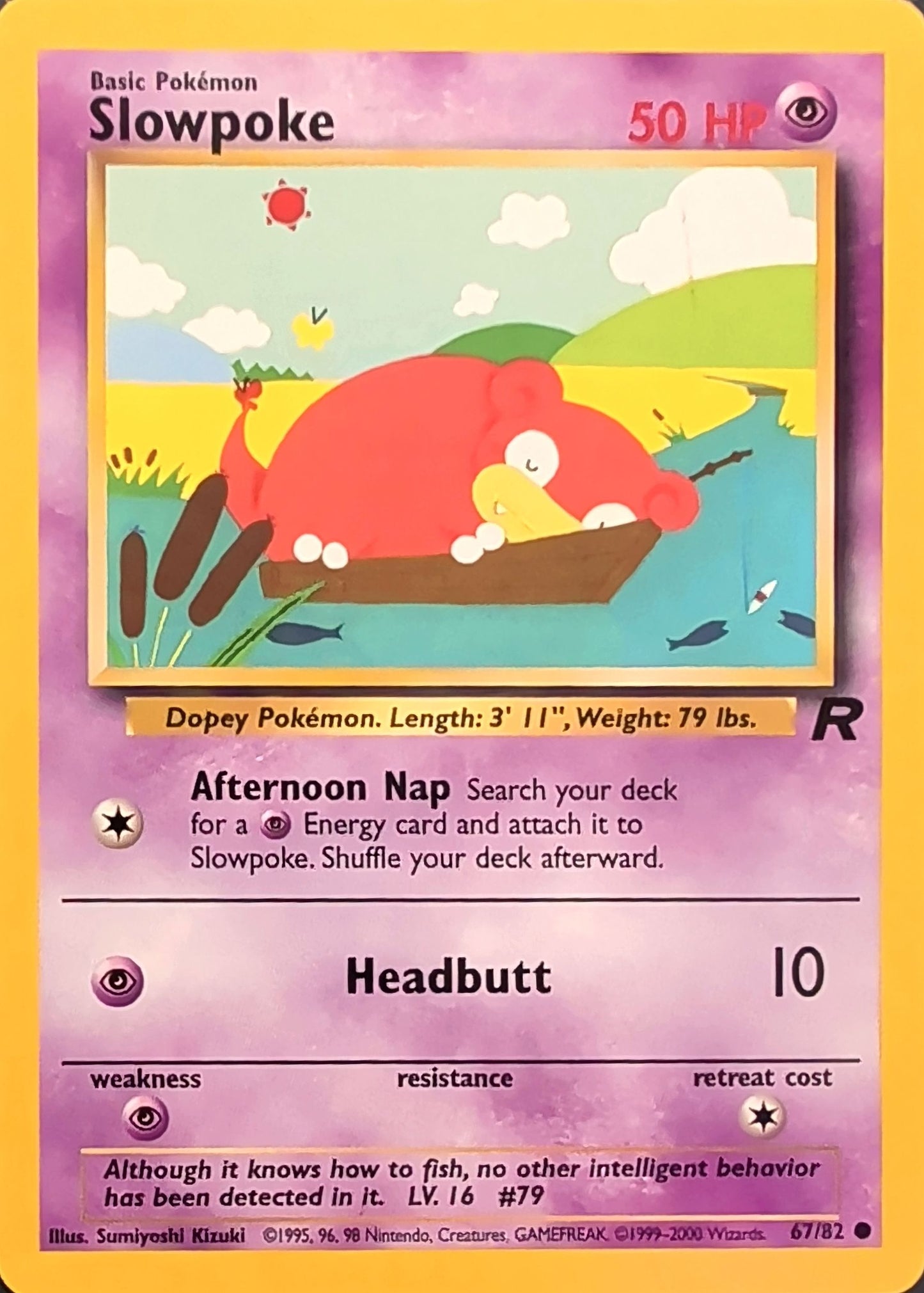 Slowpoke Common Team Rocket 67/82 MP