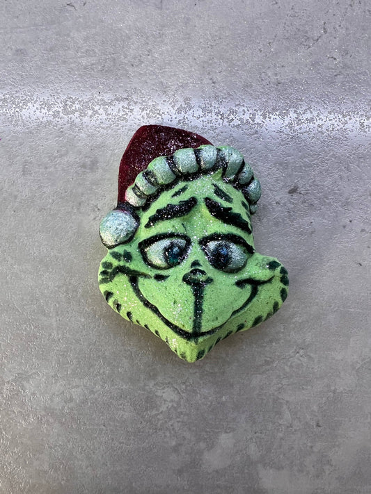 Unique creations soap company - Green face bath bomb