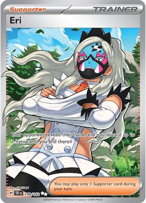 Eri - Ultra Rare SV05: Temporal Forces 199/162 NM (Back)
