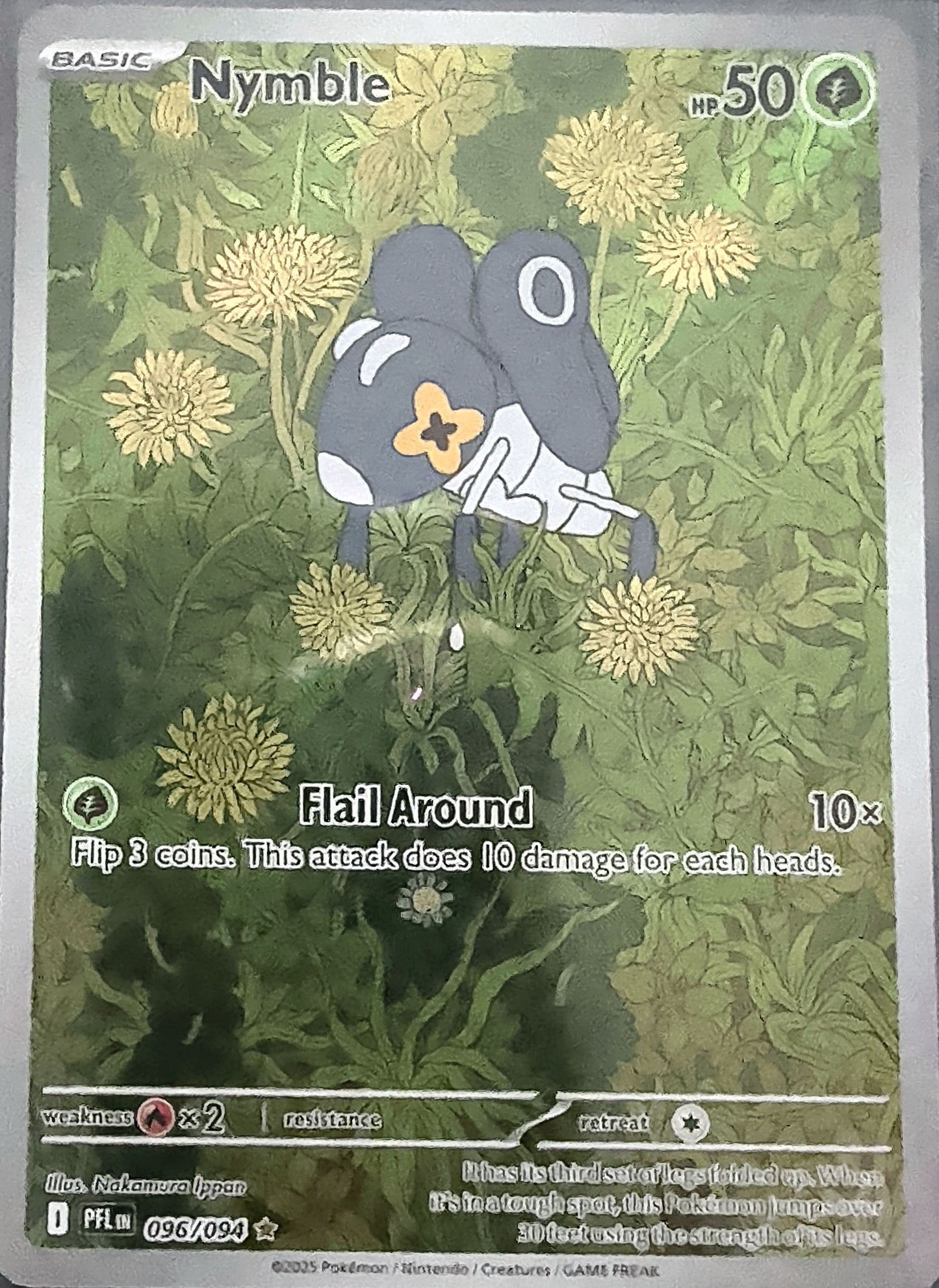 Nymble Illustration Rare ME02: Phantasmal Flames 096/094 MP