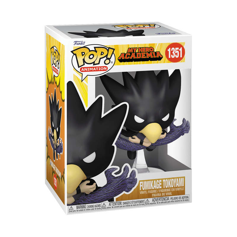 My Hero Academia POP! Animation Vinyl
Figure Tokoyami(FA)(GW) Exclusive 9 cm