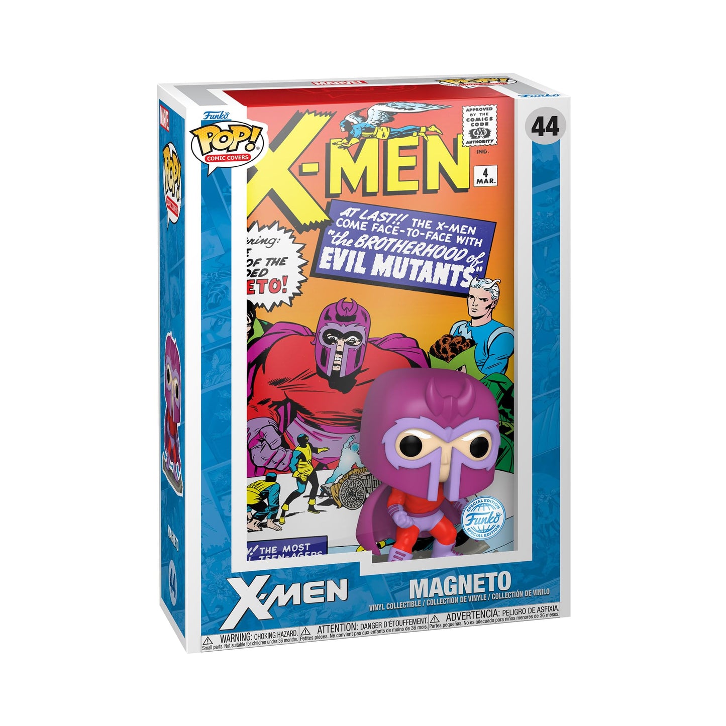 X-Men Magneto Funko Pop! vinyl figure packaging on a white background
