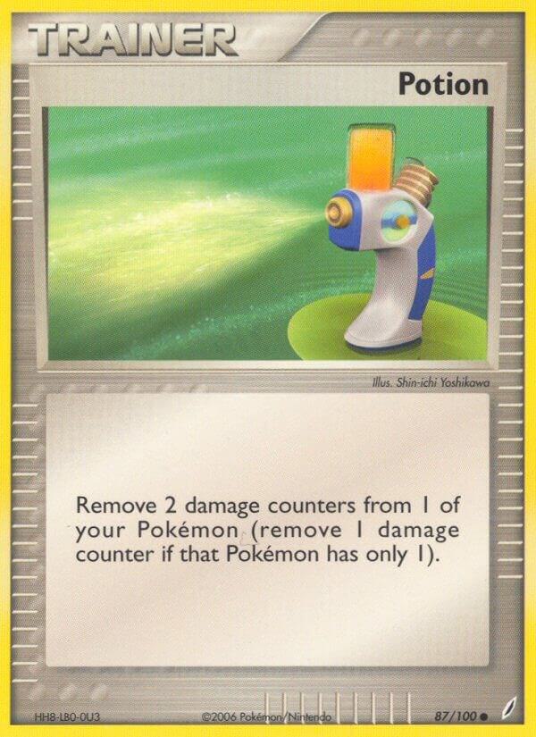 Potion Common Crystal Guardians 87/100 MP (Back)