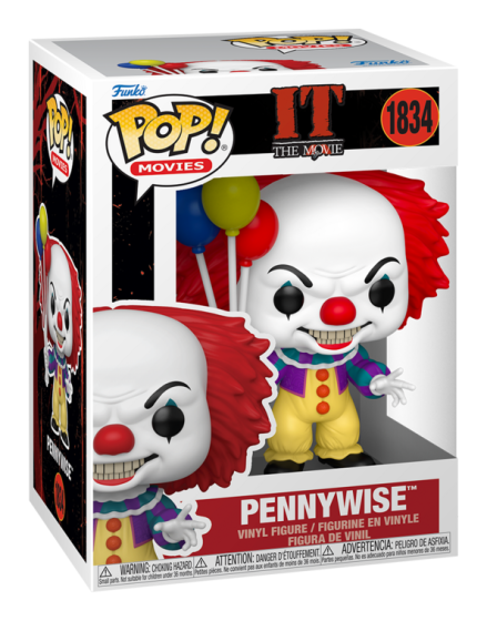 IT Pennywise 1990 Funko Pop! #1834