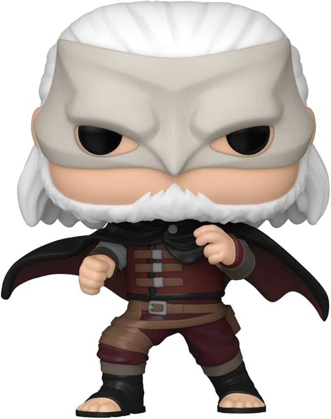 Funko Pop! vinyl figure of a character with an owl mask on a white background