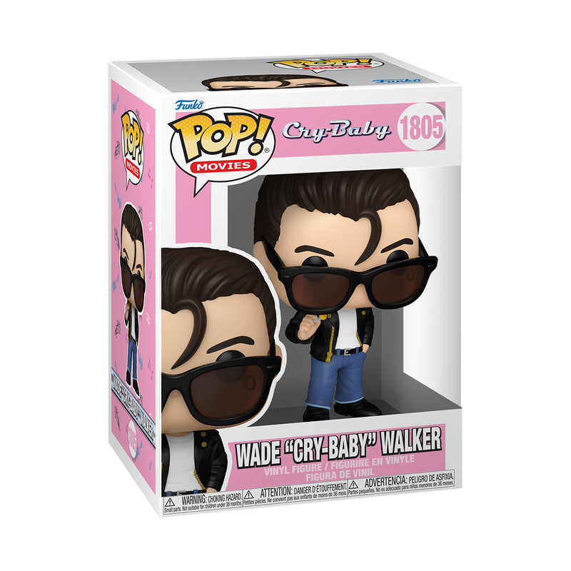 Funko Pop! Wade 'Cry-Baby' Walker packaging on a white background