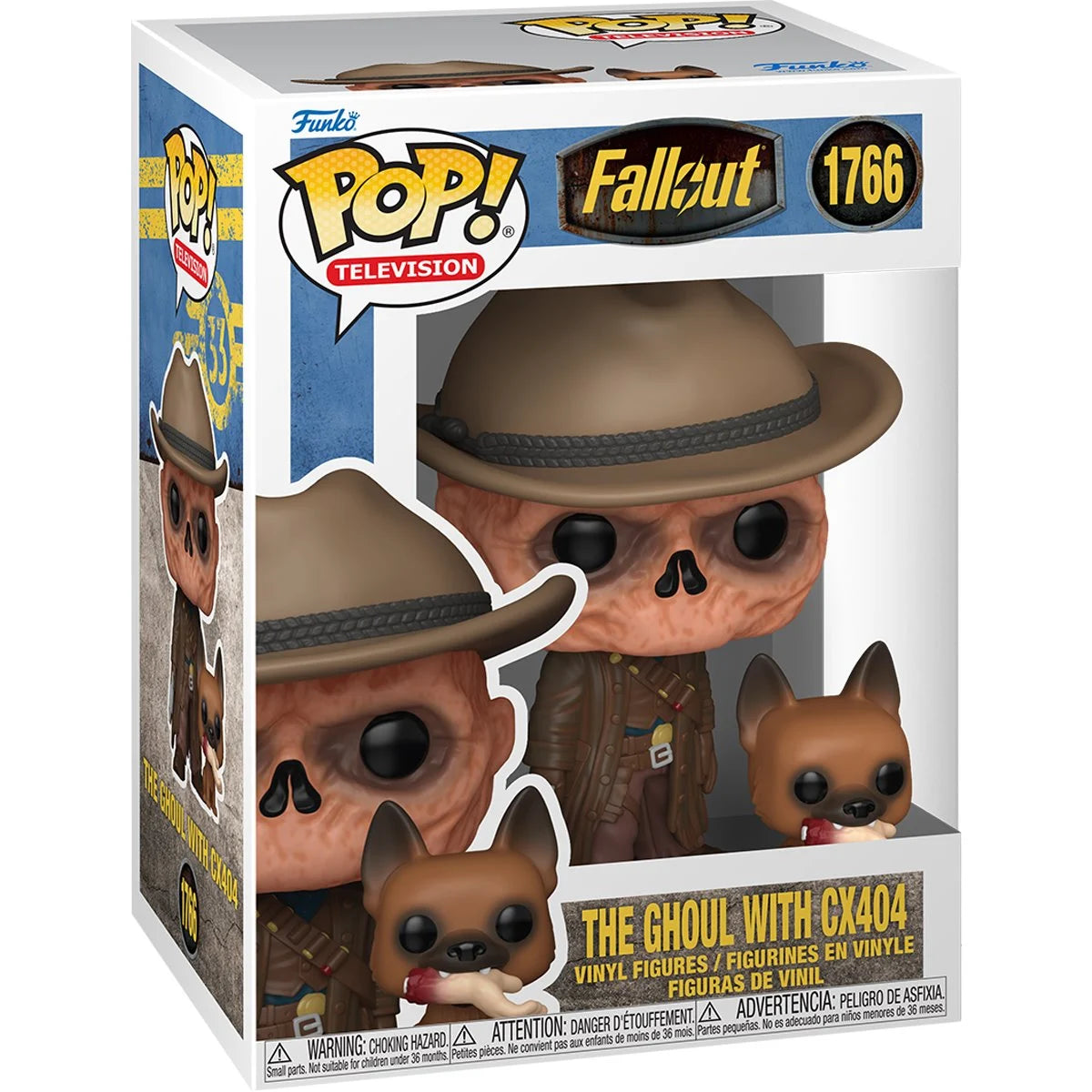 Fallout POP!&Buddy TV Vinyl Figure
Ghoul&CX404 9 cm