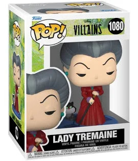 Funko Pop! vinyl figure packaging of Lady Tremaine from Disney's Villains series.