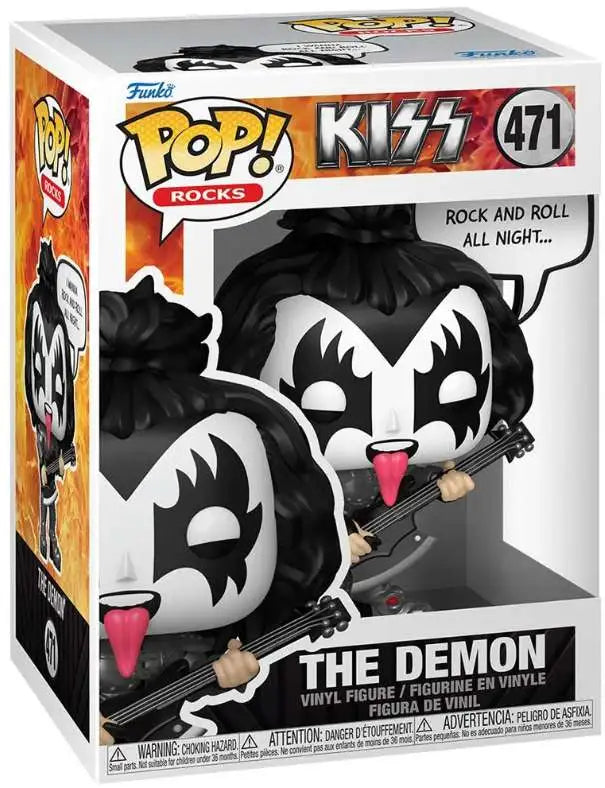 Funko Pop! Rocks KISS The Demon vinyl figure packaging