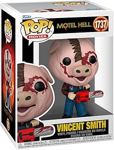 Funko Pop! vinyl figure packaging of Vincent Smith from Motel Hell