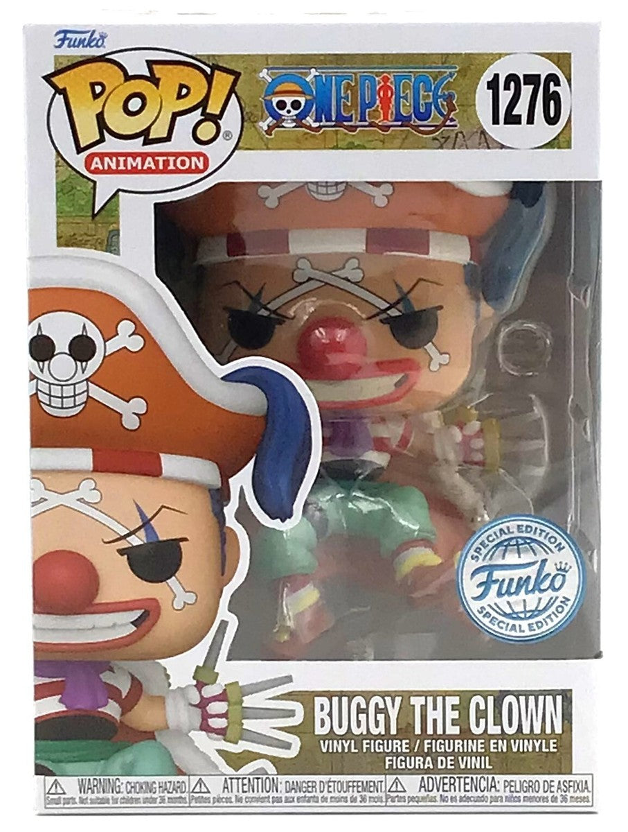 Funko Pop! Animation One Piece Buggy the Clown vinyl figure packaging
