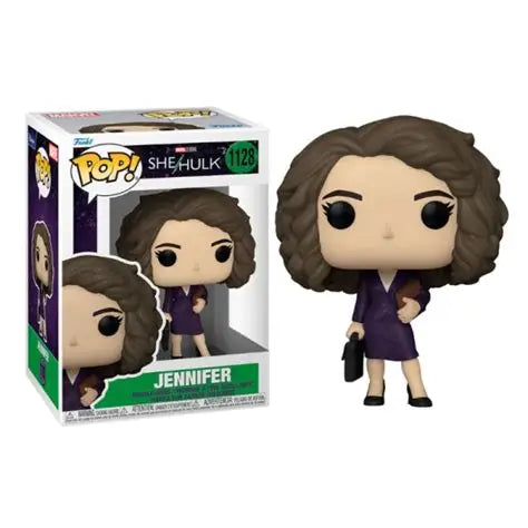 She-Hulk Funko Pop! vinyl figure with packaging on a white background