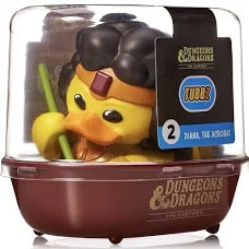 Dungeons & Dragons toy figure in packaging with a brown base