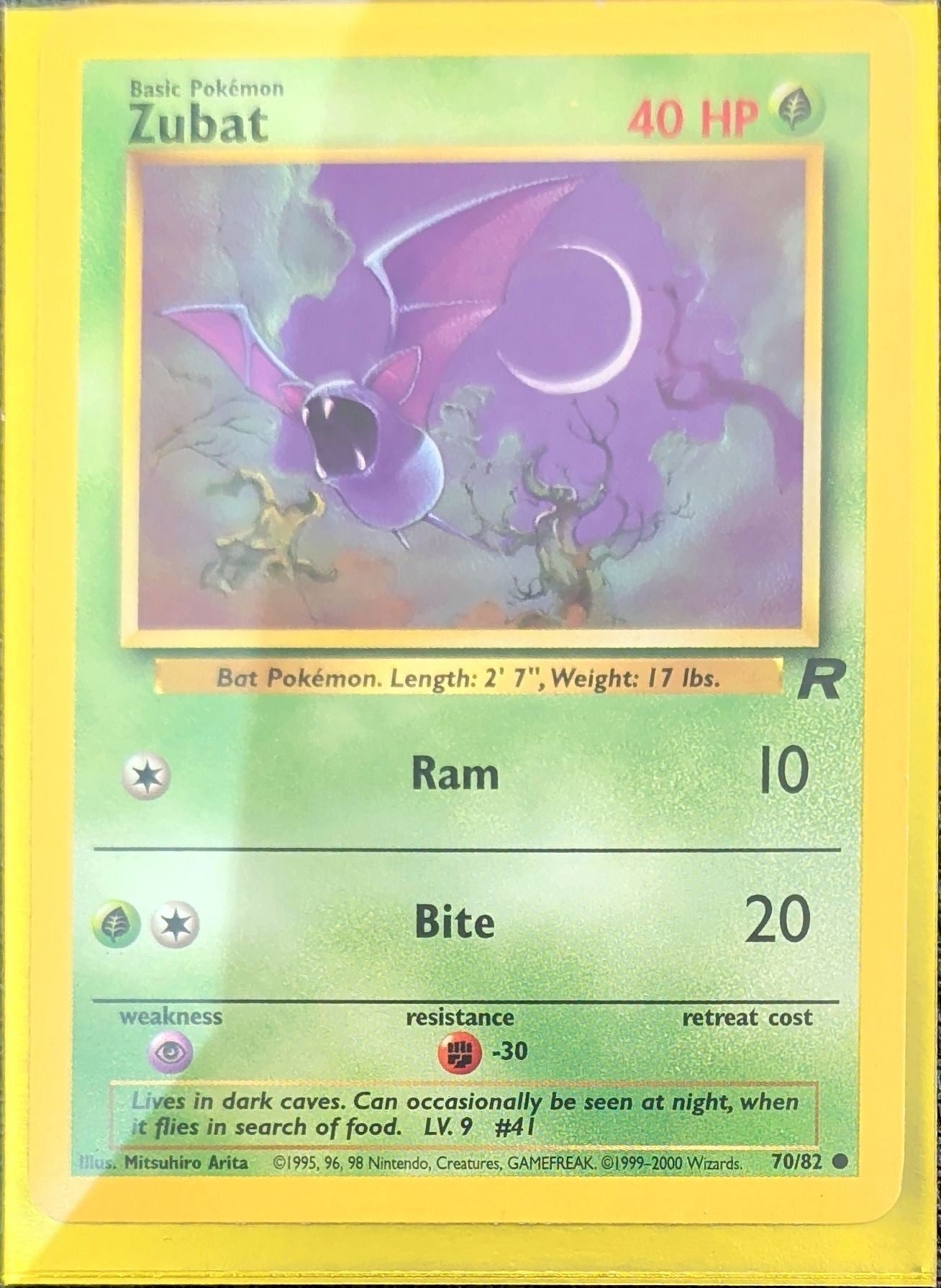 Zubat Common Team Rocket 70/82 MP
