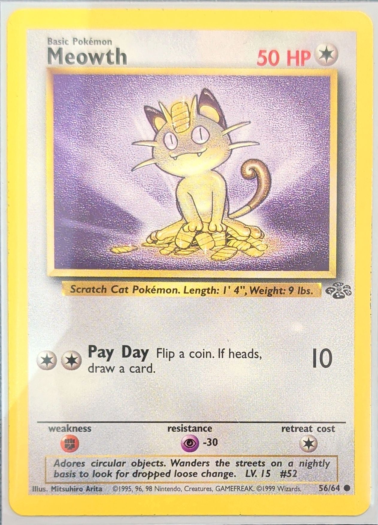 Meowth Common Jungle 56/64 MP