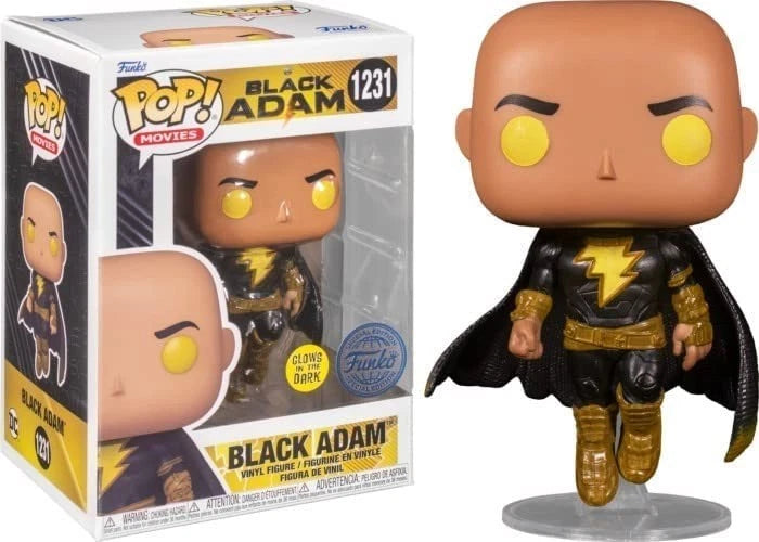 Black Adam Glow In The Dark Funko Pop! #1231