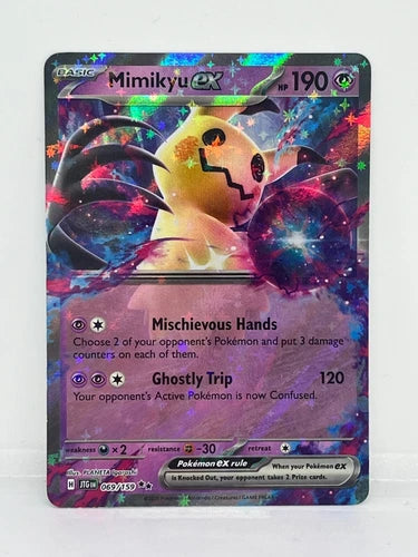 Pokemon Mimikyu ex Journey Together 069/159 Double Rare