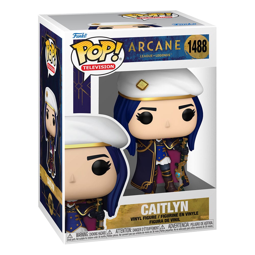 Funko Pop! Caitlyn figure packaging from League of Legends