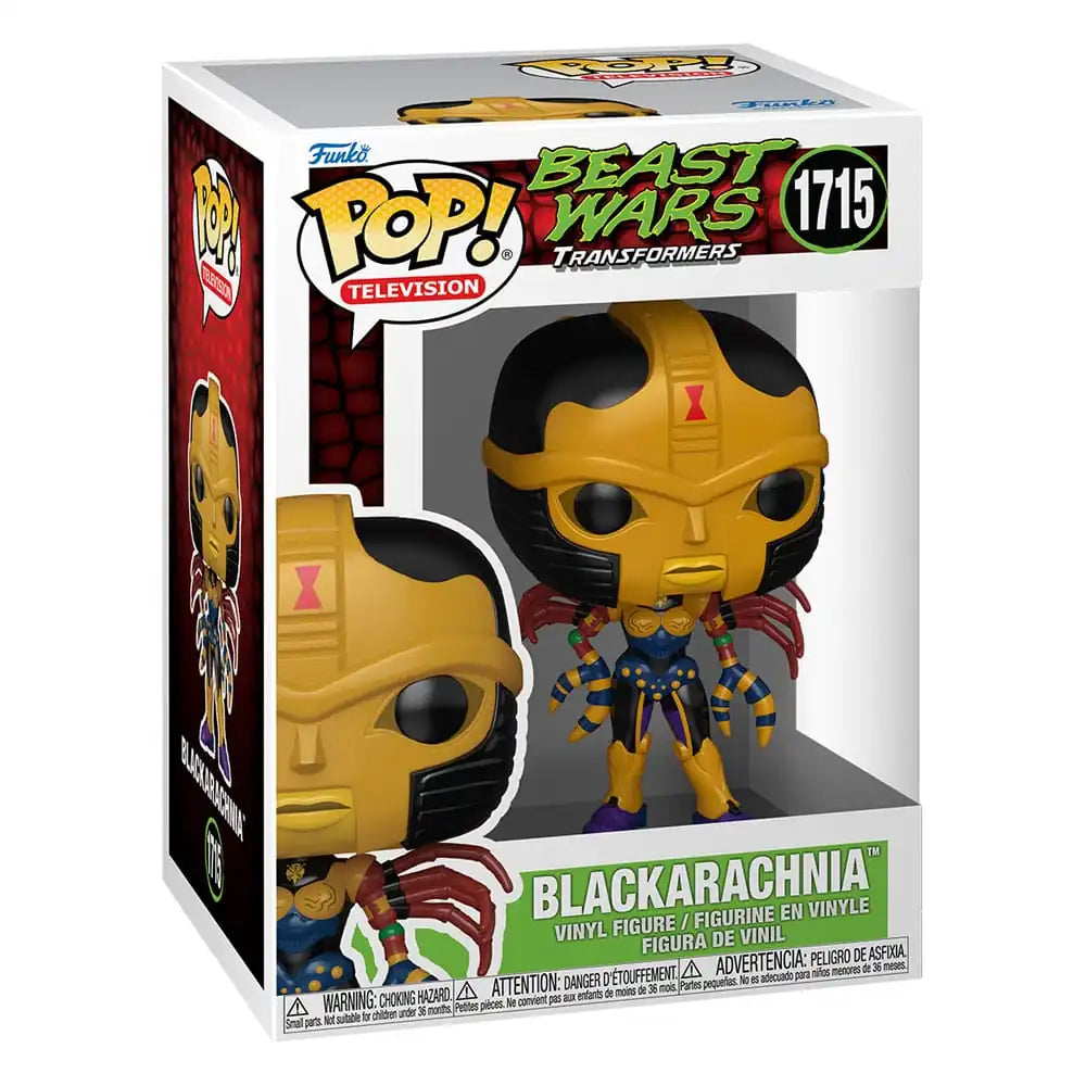 Transformers POP! TV Vinyl Figure – Blackarachnia (9 cm)
Cunning, dangerous, and unmistakably stylish, the Transformers POP! TV Vinyl Figure – Blackarachnia brings one of the franchise’s most iconic villains to life in Funko’s signature POP! style. Standing at approximately 9 cm, this figure captures Blackarachnia’s sleek design and menacing presence in a compact, display-ready format.
A standout character with zero interest in playing nice.
Product Details
Character: Blackarachnia
Franchise: Transform