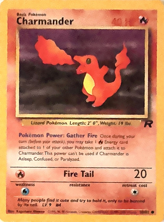 Charmander Common Team Rocket 50/82 MP