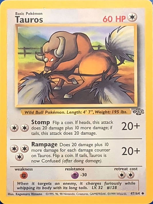 Tauros Uncommon Jungle 47/64 MP