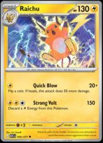 Pokemon Raichu Ascened Heroes 019/091