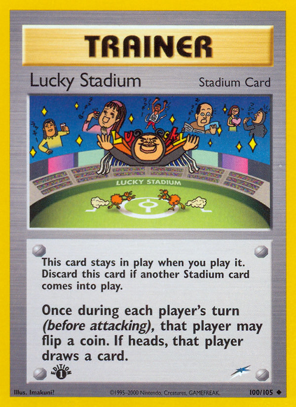 Lucky Stadium 100/105 — Pokémon Neo Destiny