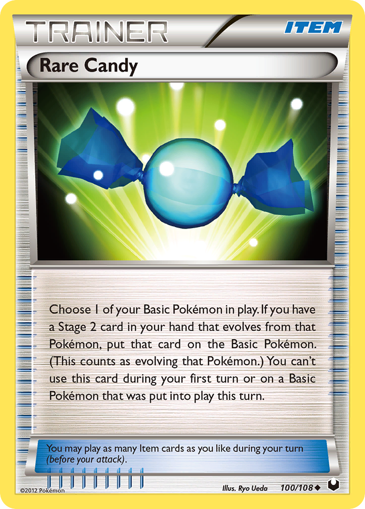 Rare Candy 100/108 Pokémon Dark Explorers (2012) English card — catalogue reference