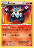Emboar 100/99 Pokémon Next Destinies (2012) English card — catalogue reference