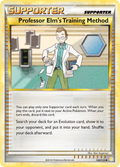 Professor Elm's Training Method 100/123 Pokémon HeartGold & SoulSilver (2010) English card — catalogue reference