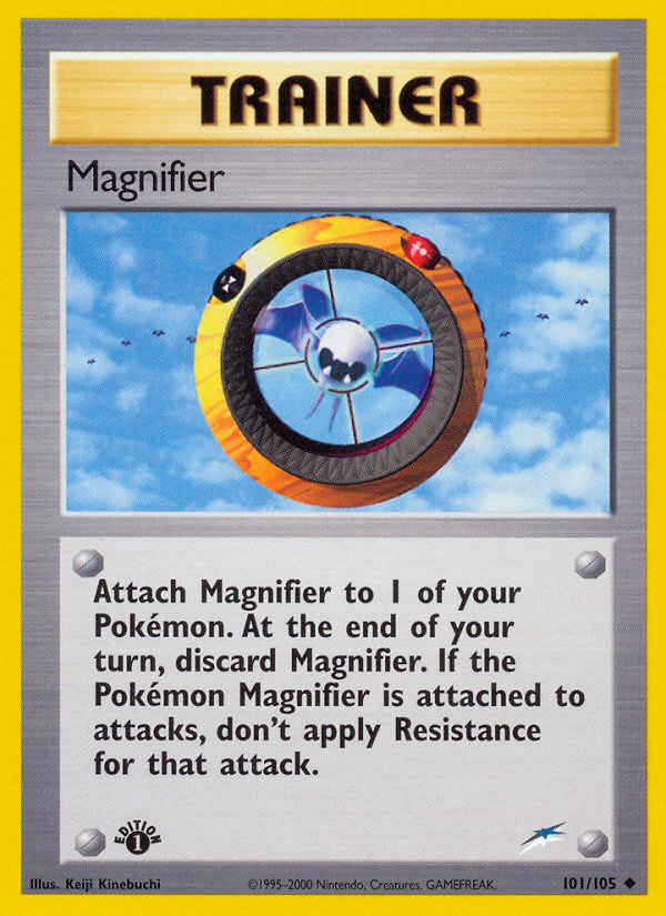 Magnifier 101/105 — Pokémon Neo Destiny