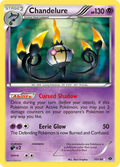 Chandelure 101/99 Pokémon Next Destinies (2012) English card — catalogue reference