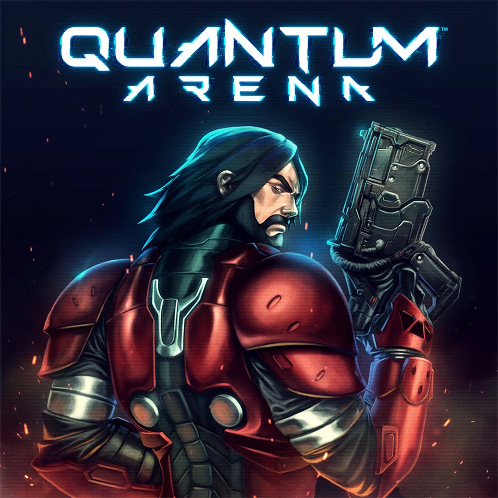 Quantum Arena VR laser tag experience at GATECRASH Chesterfield – game artwork