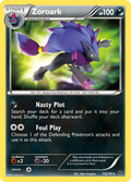 Zoroark 102/99 Pokémon Next Destinies (2012) English card — catalogue reference