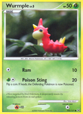 Wurmple 103/127 Pokémon Platinum (2009) English card — catalogue reference