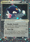 Sneasel ex 103/109 — Pokémon EX Ruby & Sapphire