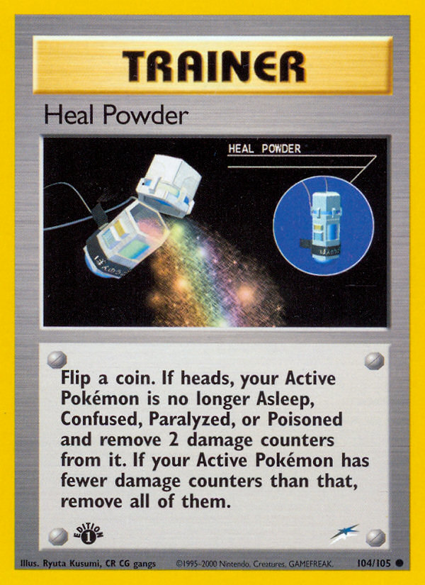 Heal Powder 104/105 — Pokémon Neo Destiny