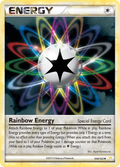 Rainbow Energy 104/123 Pokémon HeartGold & SoulSilver (2010) English card — catalogue reference