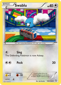 Swablu 104/124 Pokémon Dragons Exalted (2012) English card — catalogue reference