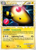 Ampharos 105/123 Pokémon HeartGold & SoulSilver (2010) English card — catalogue reference