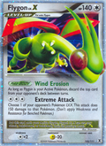 Flygon LV.X 105/111 Pokémon Rising Rivals (2009) English card — catalogue reference