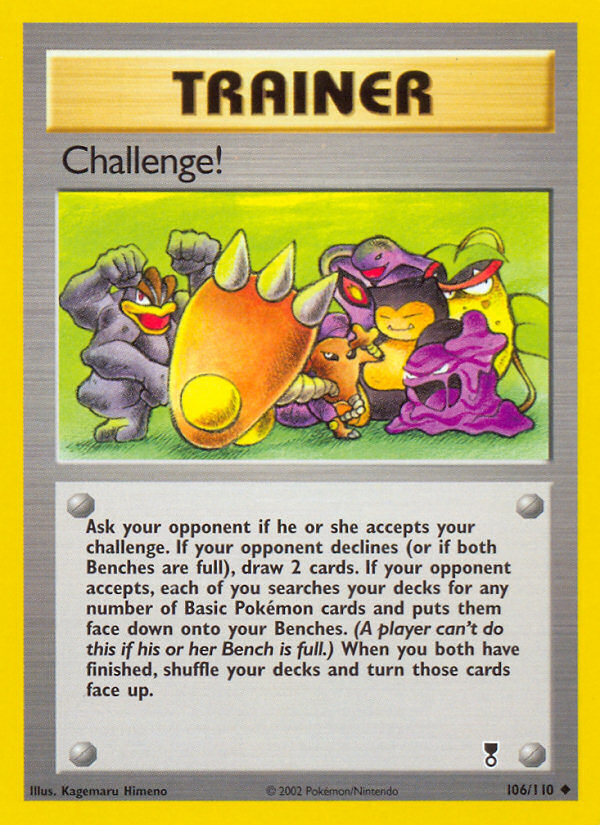 Challenge! 106/110 — Pokémon Legendary Collection