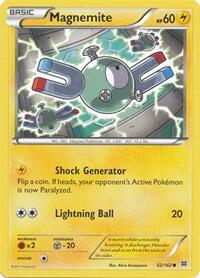 Magnemite (52) Common XY - BREAKthrough 52/162 MP (Back)
