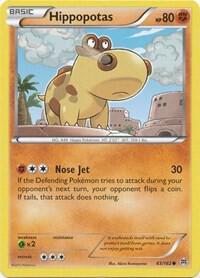 Hippopotas Common XY - BREAKthrough 83/162 MP (Back)